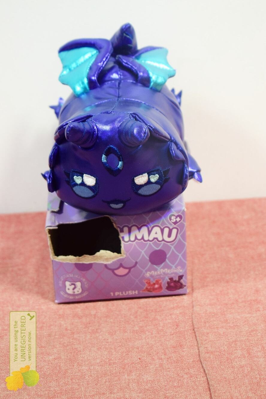 Aphmau 6" Surprise Meemeow Plush Sapphire Dragon Cat